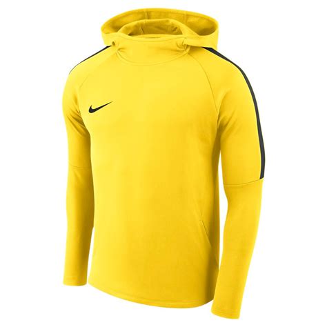 nike kapuzenpullover academy 18 hoody gelb schwarz|Nike .